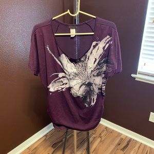 💎 Purple short sleeve shirt XL